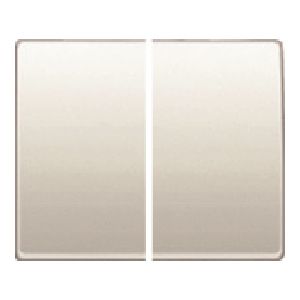 Juego teclas doble interruptor /doble conmuta color blanco perla mabe