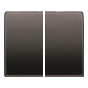 Juego teclas doble interruptor /doble conmuta color marron samoa