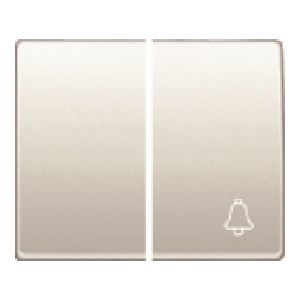Juego teclas conmutador-pulsador color blanco perla mabe