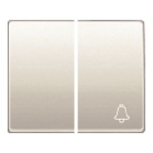 Juego teclas conmutador-pulsador color blanco satinado