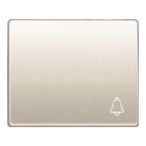 Tecla pulsador timbre color blanco perla mabe