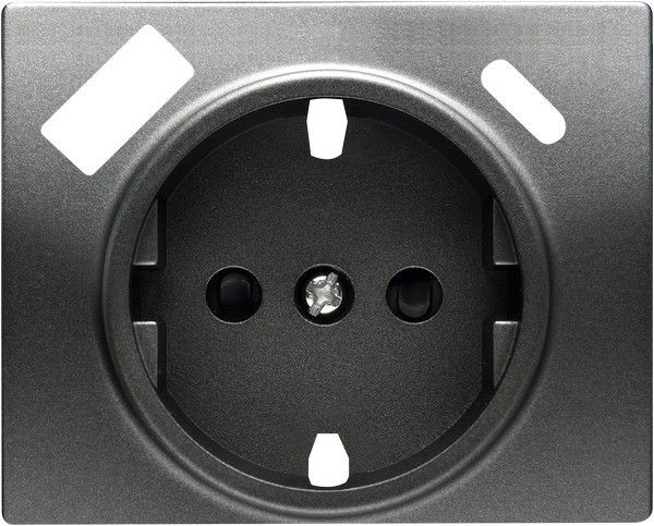 Tapa schuko usb ac. an. cosso