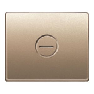 Tapa con clip (cortacircuitos) bronce niebla