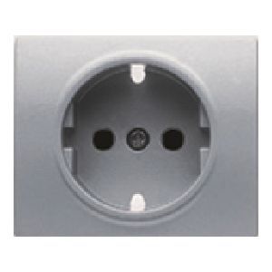 Tapa protección de seguridad para schuko alumino prusia