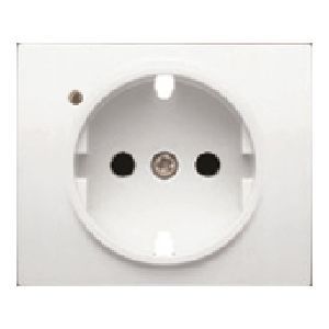 Tapa protección de seguridad difusor schuko color blanco perla mabe