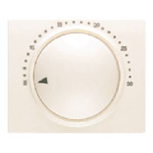 Tapa termostato eléctrico ambiente color blanco perla mabe