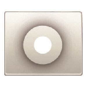 Placa toma altavoz din color blanco perla mabe