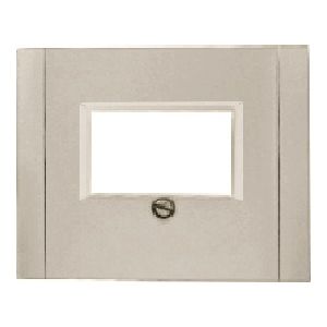 Tapa conectores multimedia color blanco perla mabe