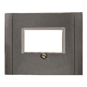 Tapa conectores multimedia color marron samoa