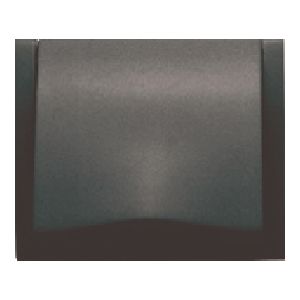 Tapa articulada base enchufe seguridad color marron samoa