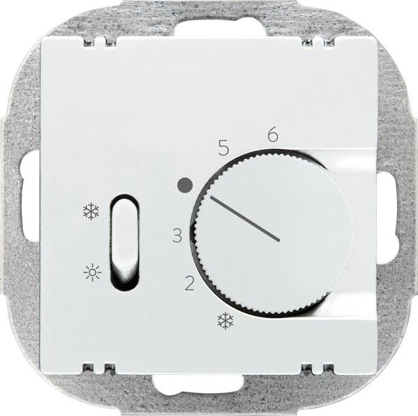 Termostato ambiente blanco polar