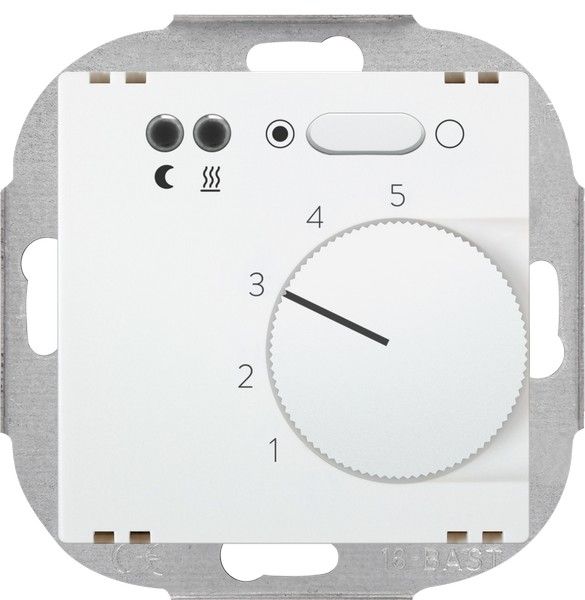 Termostato limitador suelo radial blanco control electrónico de temperatura para sistemas de cal