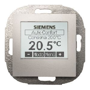 Cronotermostato empotrable. para termostato ambiente. -10 a 42°c para termostato de suelo.