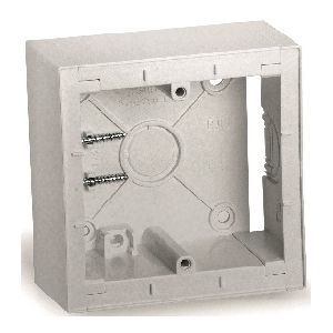 Caja superficie modular color plata luna