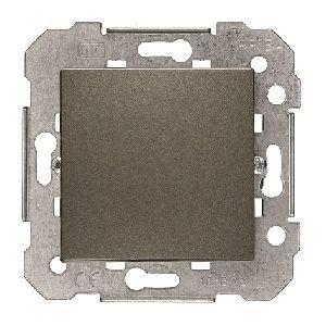 Interruptor unipolar gris lava sin garras 10 AX 250 VAC