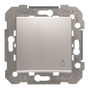Pulsador logo luz y señalizador sin garras 10 a 250 VAC