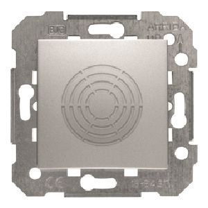 Zumbador regulador plata luna 230 VAC con garras