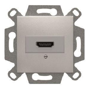 Conector hdmi plata luna emborne por tornillos