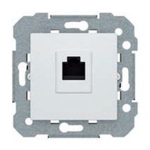 Toma rj vacia plata luna sin garras adaptadores compatibles con conectores rj 45 con formato key