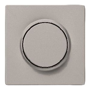 Tapa-boton regulador. platino metálico