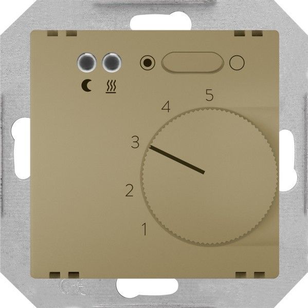 Termostato limitador suelo radial dorado malta