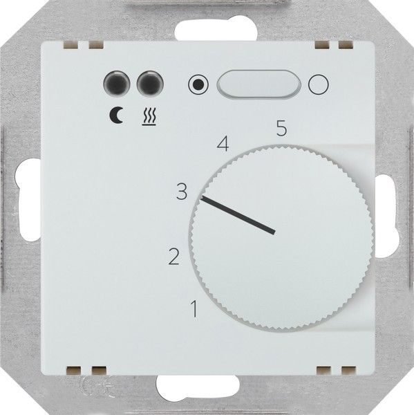 Termostato limitador suelo radial blanco polar