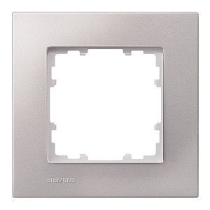 Color marco 1. aluminio metalizado tipo: 5tg11111 marco simple color aluminio metálico