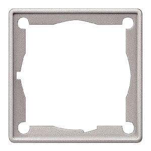 Adaptador 51x51mm. aluminio metalizado