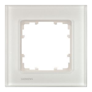 Cristal marco 1 color blanco