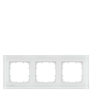 Cristal marco 3 color blanco