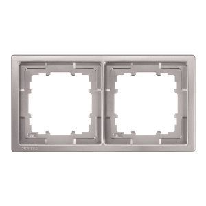Marco 2. platino metal tipo: 5tg13221 marco doble color platino metálico (similar a