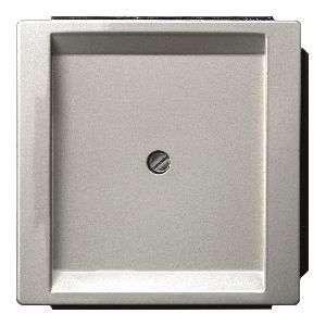 Tapa ciega. platino metalizado