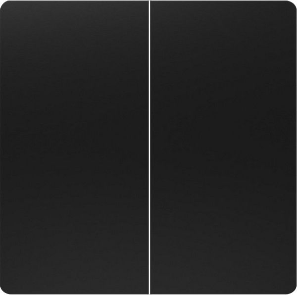 Tecla doble color negro mate