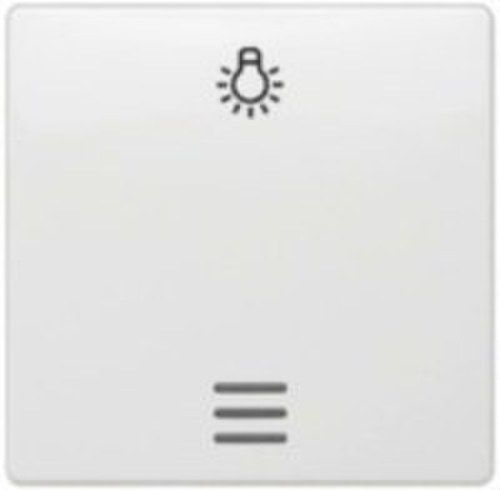 Tecla difusor simbolo luz carbono metalizado
