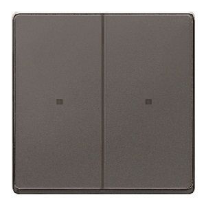 Tecla doble difusor carbono
