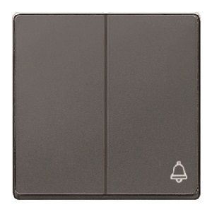 Tecla doble simbolo timbre carbono