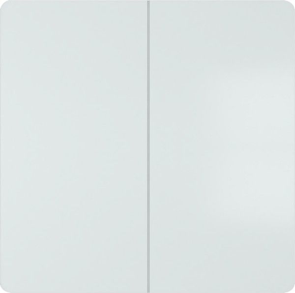Tecla doble blanco polar