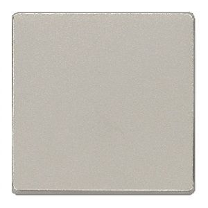 Tecla simple color aluminio
