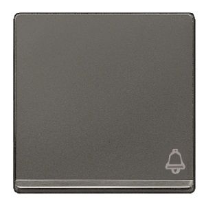 Tecla simbolo timbre cromo carbono