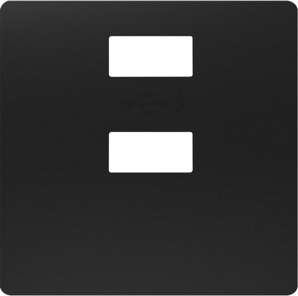 Tecla simple color negro mate