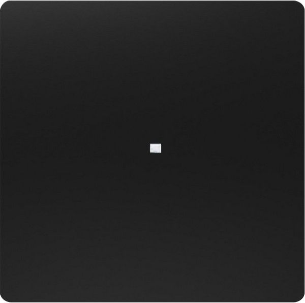 Tecla simple difusor color negro mate