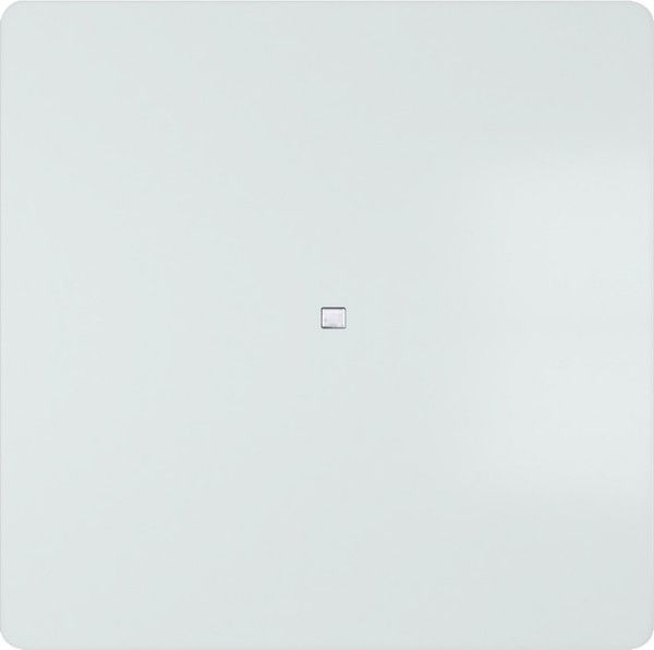 Tecla simple difusor blanco polar