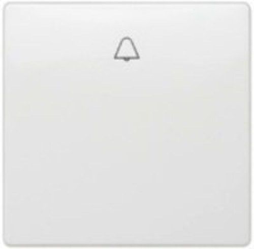 Tecla simbolo timbre platino metalizado