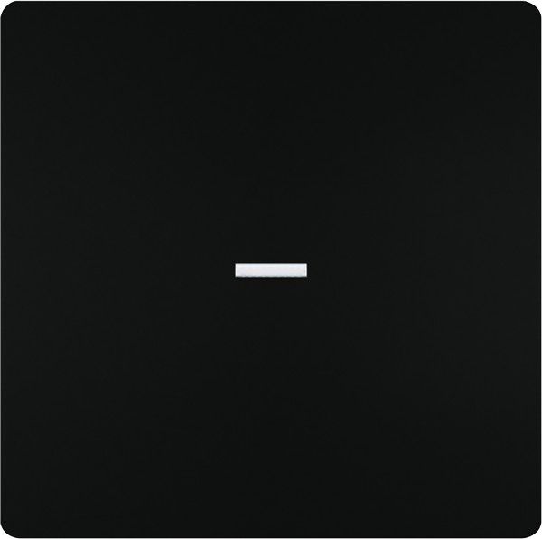 Tecla simple difusor color negro mate