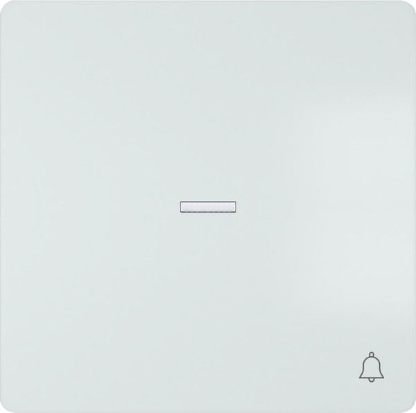 Tecla simbolo timbre difuso blanco polar