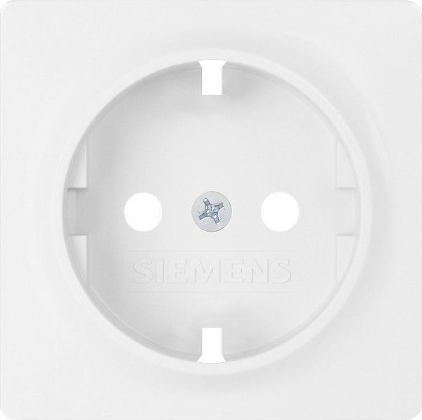 Tapa schuko para 18524 color blanco mate