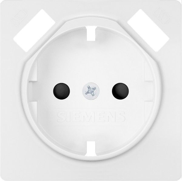 Tapa schuko + usb. white color mate