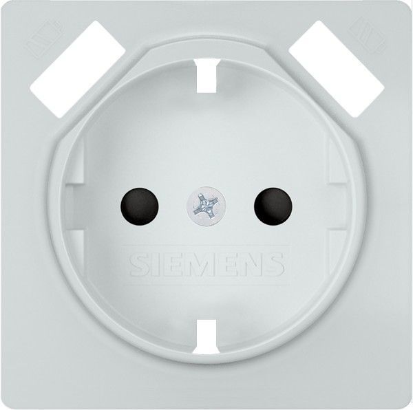 Tapa base enchufe seguridad 2 usb blanco polar