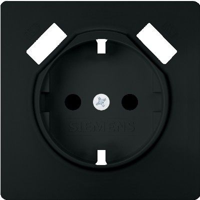 Tapa base enchufe seguridad 2 usb antracita cosso