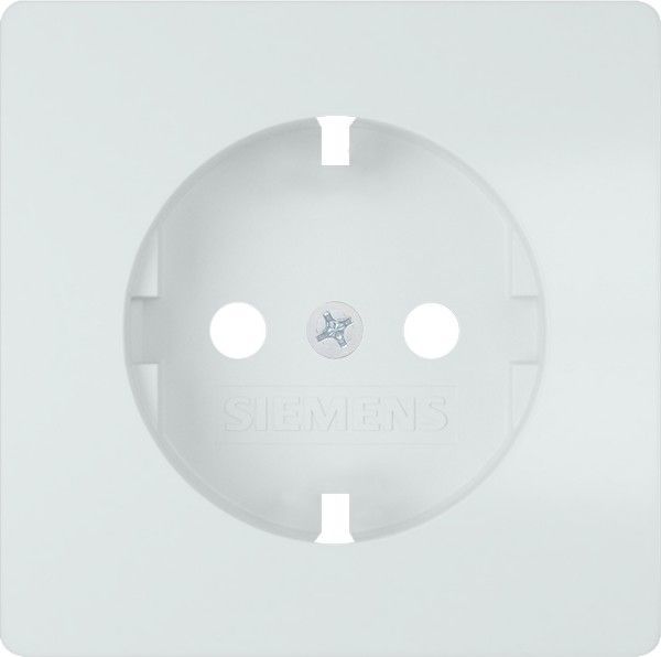 Tapa base enchufe seguridad blanco polar
